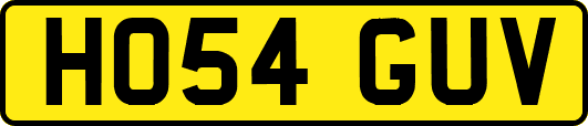 HO54GUV
