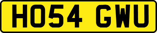 HO54GWU