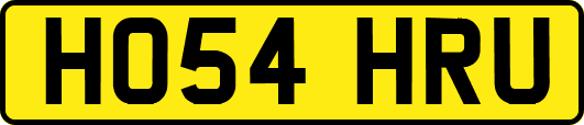 HO54HRU