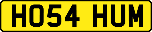 HO54HUM