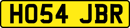 HO54JBR
