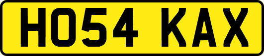 HO54KAX
