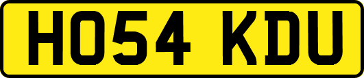 HO54KDU