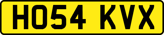 HO54KVX
