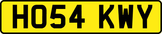 HO54KWY