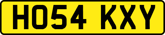 HO54KXY
