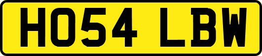 HO54LBW