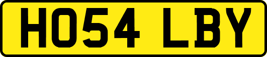 HO54LBY