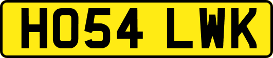 HO54LWK