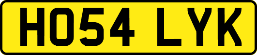 HO54LYK