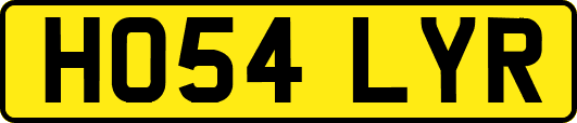 HO54LYR