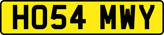 HO54MWY