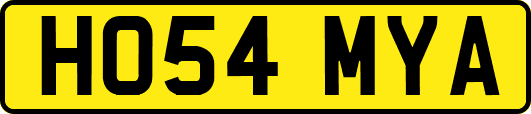 HO54MYA