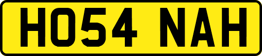 HO54NAH