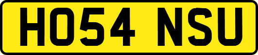 HO54NSU