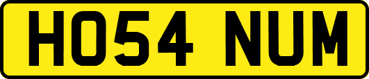 HO54NUM