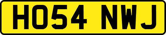 HO54NWJ