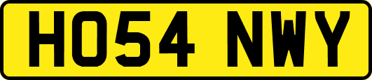 HO54NWY