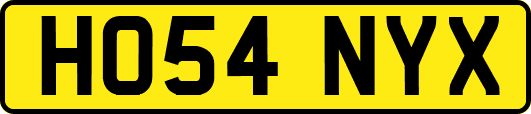 HO54NYX