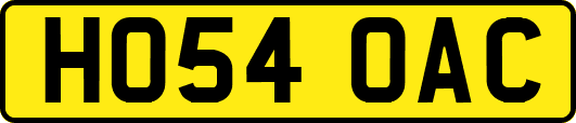 HO54OAC