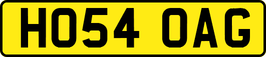 HO54OAG