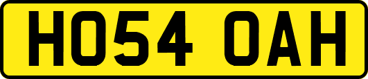 HO54OAH