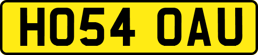 HO54OAU