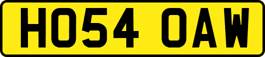 HO54OAW