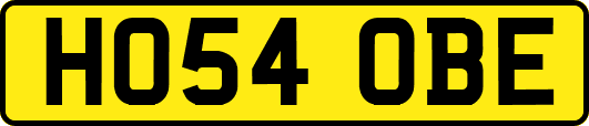 HO54OBE