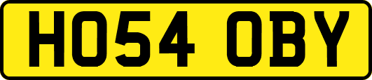 HO54OBY