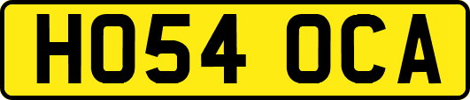 HO54OCA