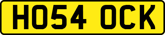 HO54OCK