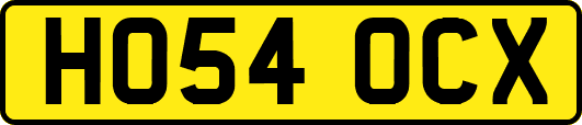 HO54OCX