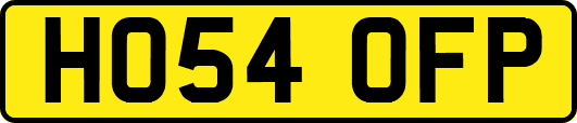HO54OFP