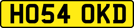 HO54OKD