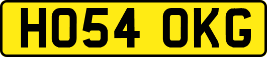 HO54OKG