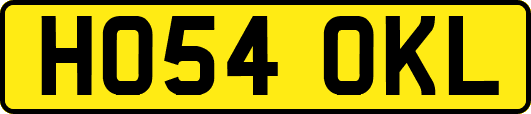 HO54OKL