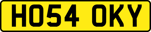 HO54OKY