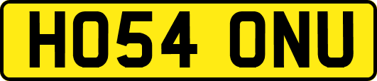 HO54ONU