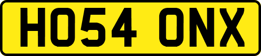 HO54ONX