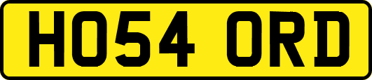 HO54ORD