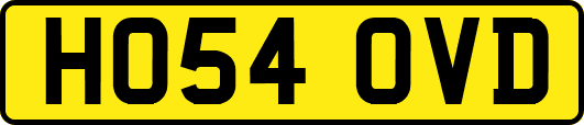 HO54OVD