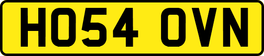 HO54OVN