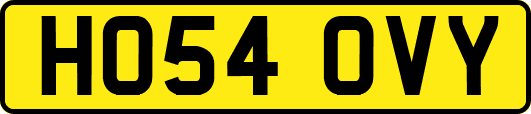 HO54OVY