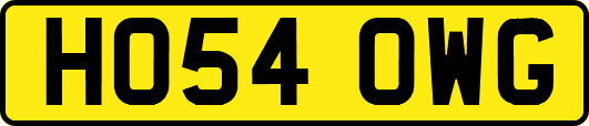 HO54OWG