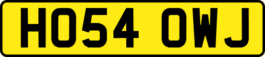 HO54OWJ