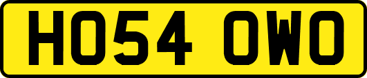 HO54OWO