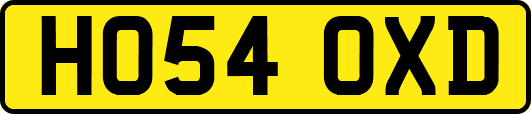 HO54OXD