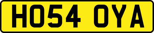 HO54OYA