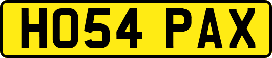HO54PAX